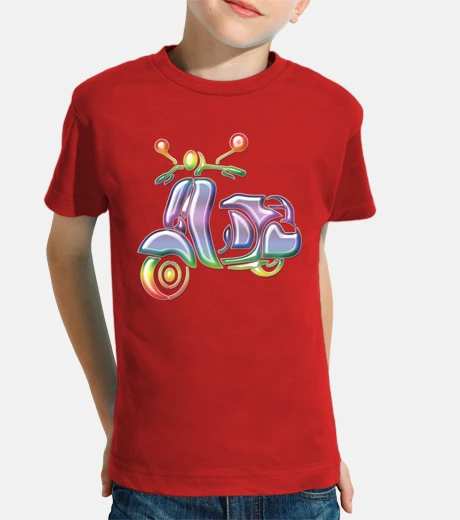 Ropa CAMISETA NIÑO MANGA CORTA - VESPA