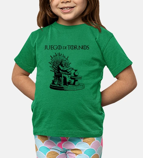 Ropa CAMISETA NIÑO UNISEX JUEGO DE TORNOS