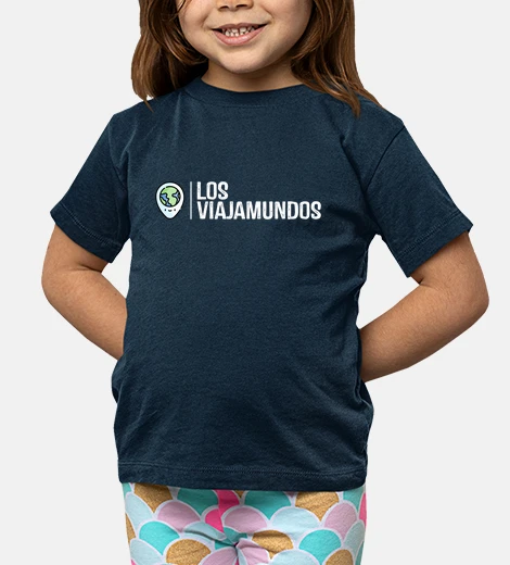 Camiseta Niño Unisex Logo Texto Blanco