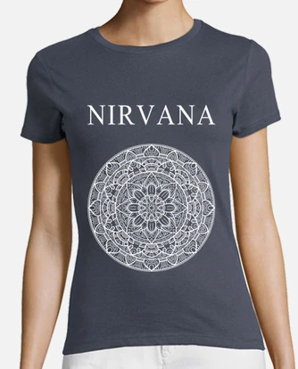 Camiseta nirvana blanca sales