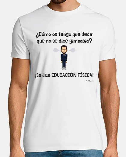 Camiseta Camiseta No gimnasia ProfEFurioso