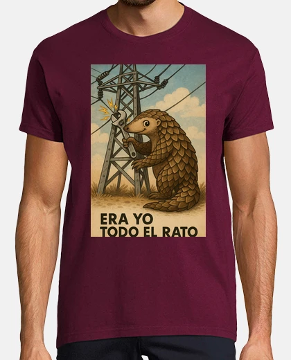 Playera Camiseta Pangolín Sospechoso