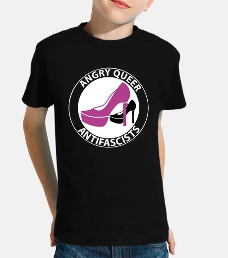 Ropa camiseta para niños - angry queer antifascists