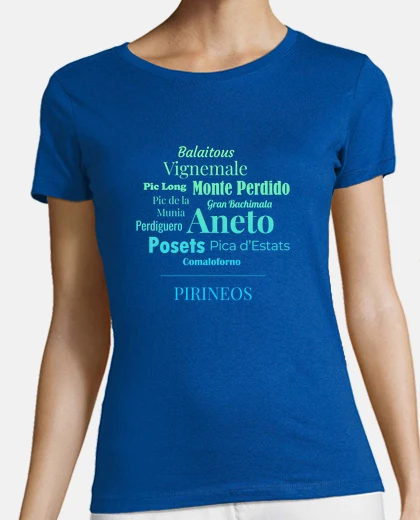 Camiseta Pirineos N.1 Mujer