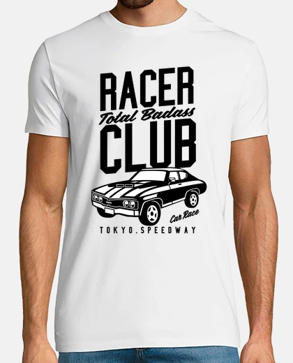 Camiseta Camiseta Racer Club Retro Tokyo Speedway Vintage Car Race