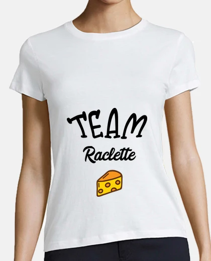 Playera camiseta raclette team mujer