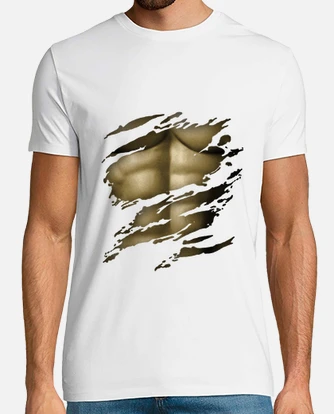 Camisetas rasgadas hombre online