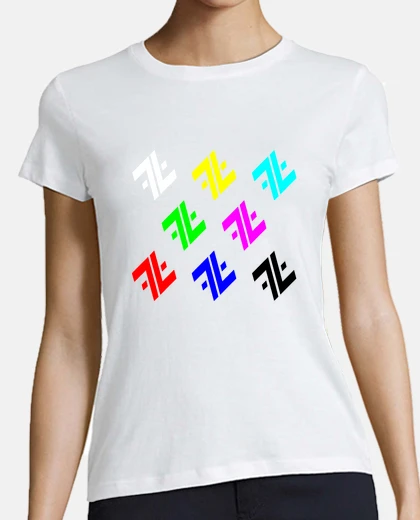 Playera Camiseta RGB COLORS Logo (Mujer).