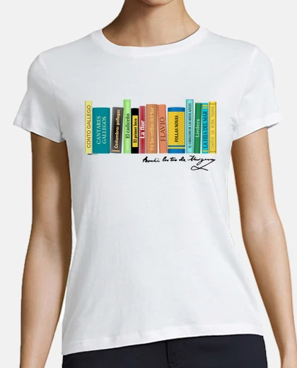 Playera Camiseta Rosalía de Castro. Mujer