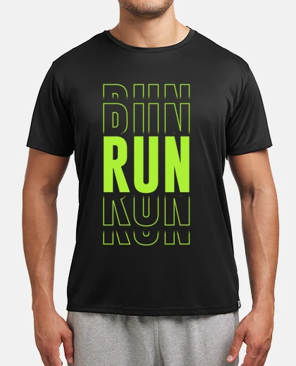 Camiseta camiseta RUN