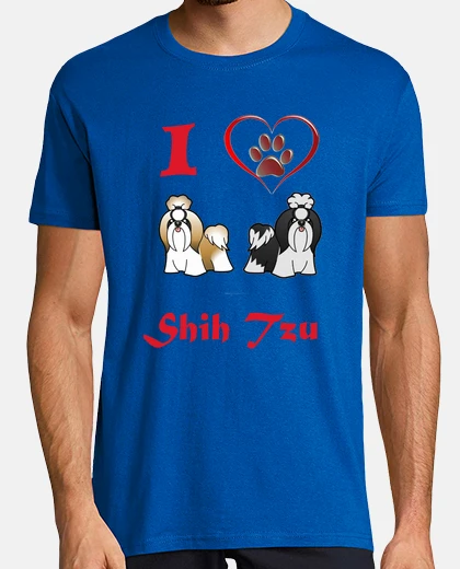Camiseta Camiseta Shih Tzu drawing