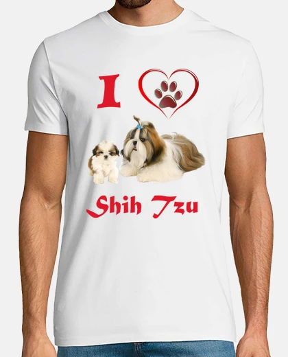 Camiseta Camiseta Shih Tzu real