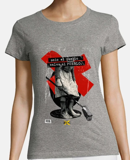 Playera Camiseta Solo el pueblo salva al pueblo