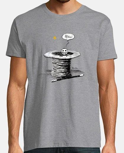 Camiseta Camiseta Sombrero Monigote Magia Alehop Toni Reollo
