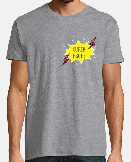 Camiseta Camiseta SUPER PROFE manga corta
