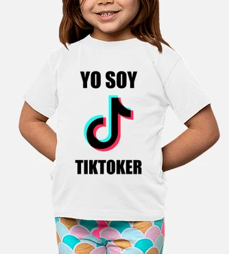 Camiseta ninos tiktok yo soy tiktoker ti. laTostadora