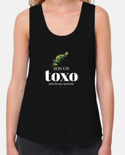 Camiseta Camiseta toxo Mujer, tirantes anchos