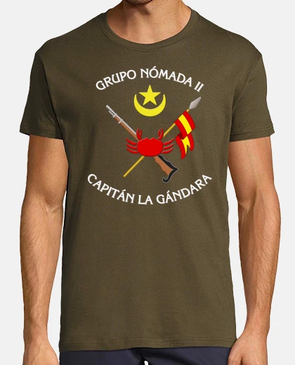 Camiseta Camiseta Tropas Nomadas II mod.1