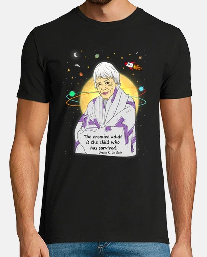 Camiseta Camiseta Ursula K. Leguin Mónica Jiménez Art
