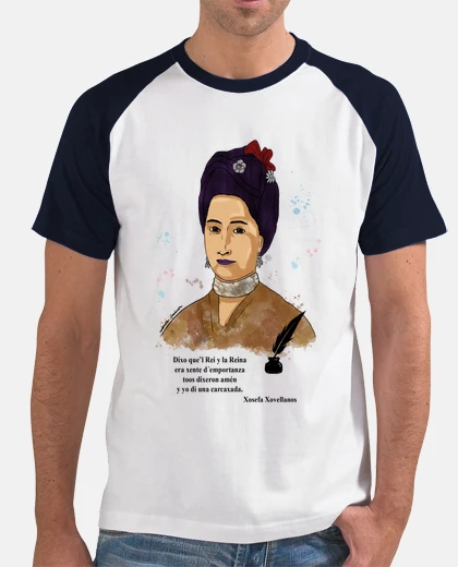 Camiseta Camiseta Xosefa Xovellanos, Mónica Jiménez art