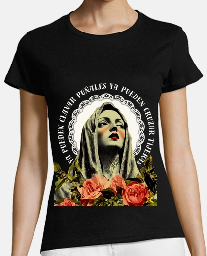 Playera Camiseta Ya pueden clavar puñales, ya pueden cla