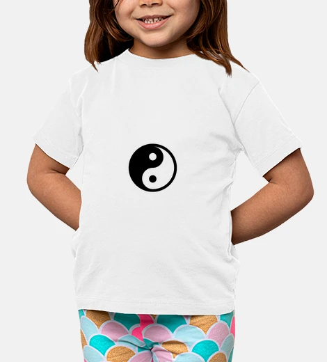 Ropa Camiseta ying yang niño niña