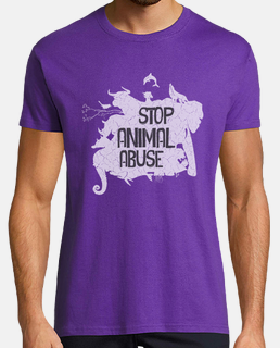 Camiseta / Stop Animal Abuse