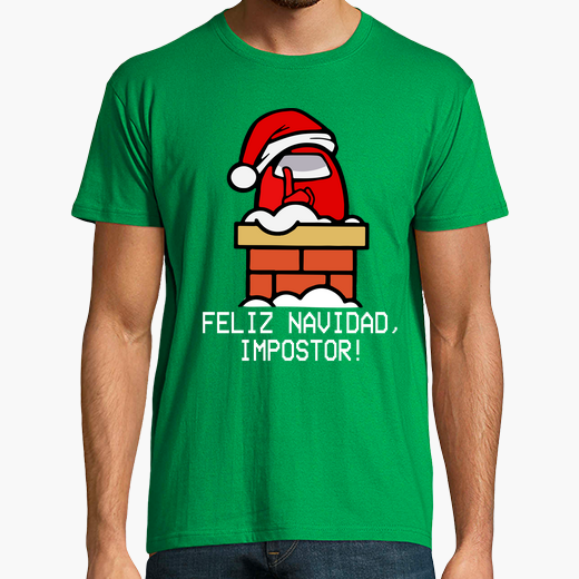 Camiseta Among Us Feliz Navidad Impostor Latostadora - feliz navidad roblox id