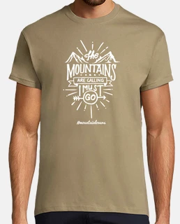 Camiseta aventura, montaña, senderismo