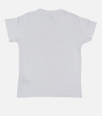 camiseta blanca niño notas
