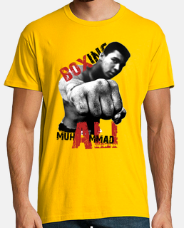 Playera camiseta boxeo/kickboxing. hombre