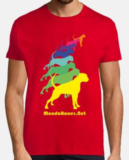 Camiseta Boxer multicolor