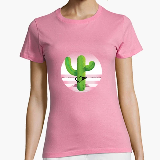 camiseta cactus mujer