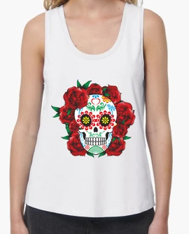 camiseta catrina mujer