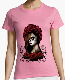 camiseta catrina mujer