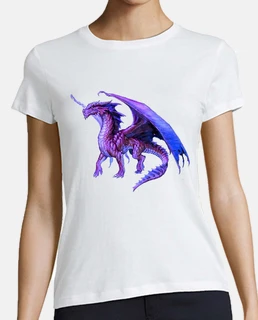 Camiseta Chica Dragón Púrpura