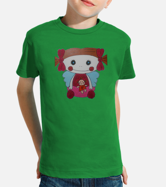 Camiseta Verde para niño y niña