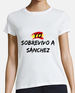 Camiseta contra Sánchez YO SOBREVIVO