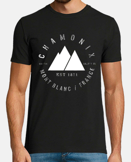 camiseta de chamonix mont blanc camiseta de francia valle de chamonix regalo de esquiador regalo de 