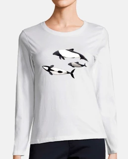 Camiseta Delfin de Commerson tonina overa
