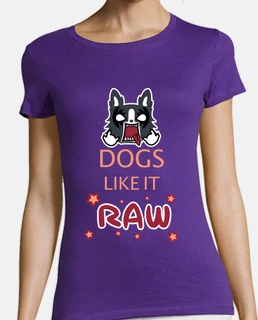 Camiseta Dogs like it raw