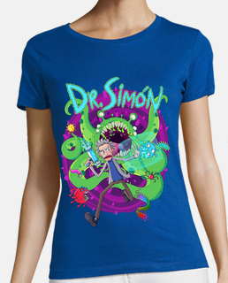 Camiseta Dr. Simón Mujer - Azul