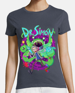 Camiseta Dr. Simón Mujer - Gris oscuro