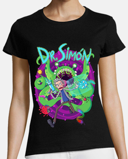 Camiseta Dr. Simón Mujer - Negro