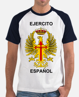 Camiseta del ejército español Ejército de Tierra de España #5223 Blanco S :  : Moda
