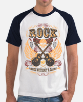 Camiseta béisbol hombre - MADE4ROCK. Camisetas rockeras