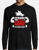 Camiseta entrenando para derrotar a goku