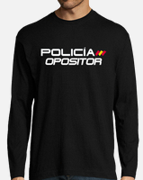 Playera camiseta policia nacional opositor