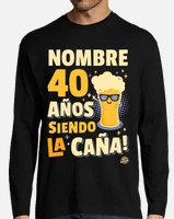 Camiseta 40 años hombre hot sale