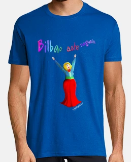 Camiseta hombre Marijaia - azul Bilbao
